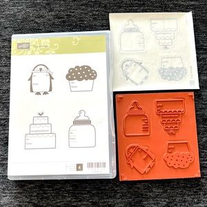 New Stampin Up! Tag Alongs set of 4 stamp kit
